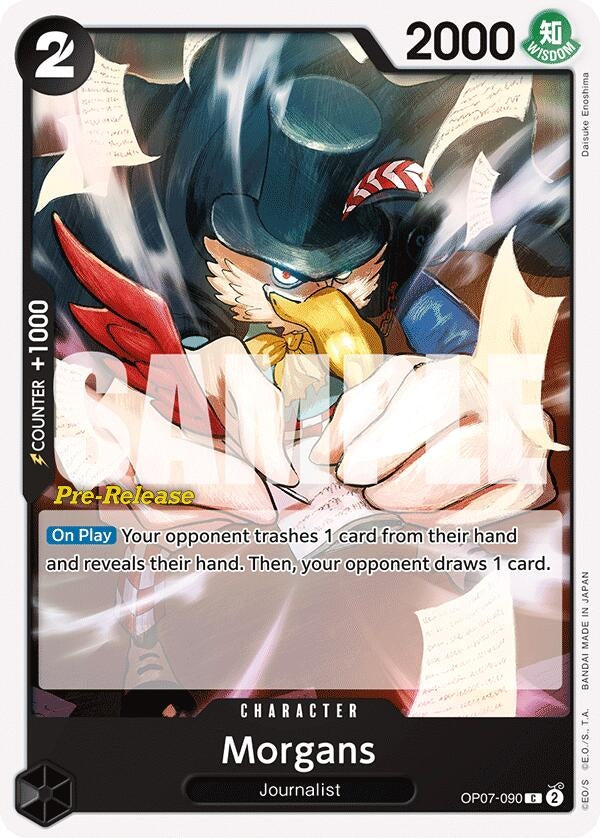 Image for Morgans (OP07-090) - One Piece Card Game