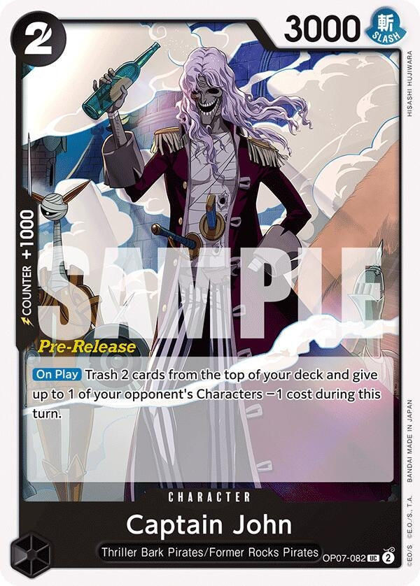 Image for Captain John (OP07-082) - One Piece Card Game