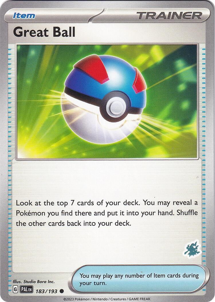 Image for Great Ball - Darkrai Deck (183/193) (BA24) - Pokemon