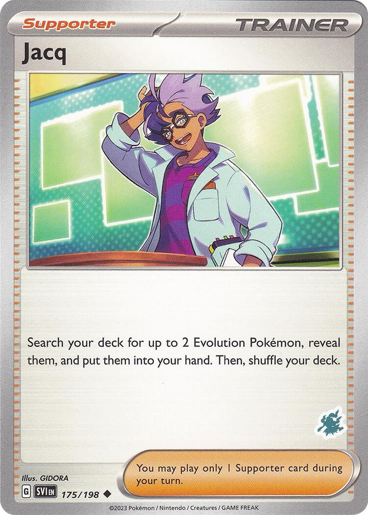Image for Jacq - Darkrai Deck (175/198) (BA24) - Pokemon