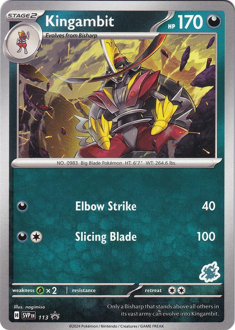 Image for Kingambit - Darkrai Deck (113) (BA24) - Pokemon
