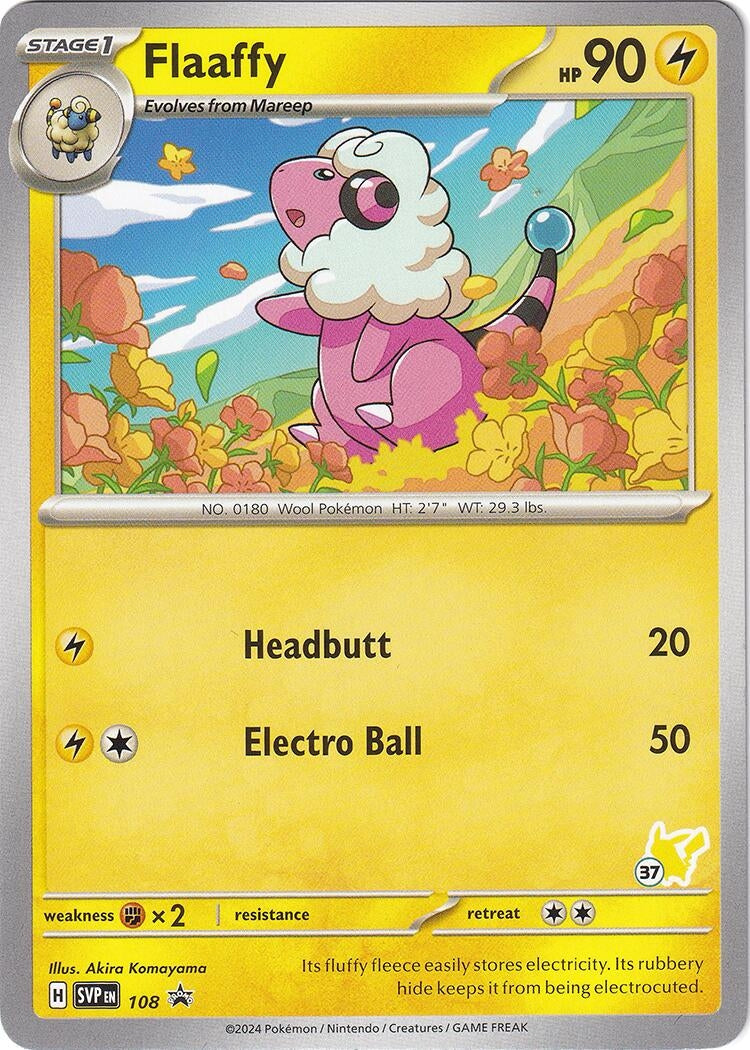 Image for Flaaffy - Pikachu 37 (108) (BA24) - Pokemon