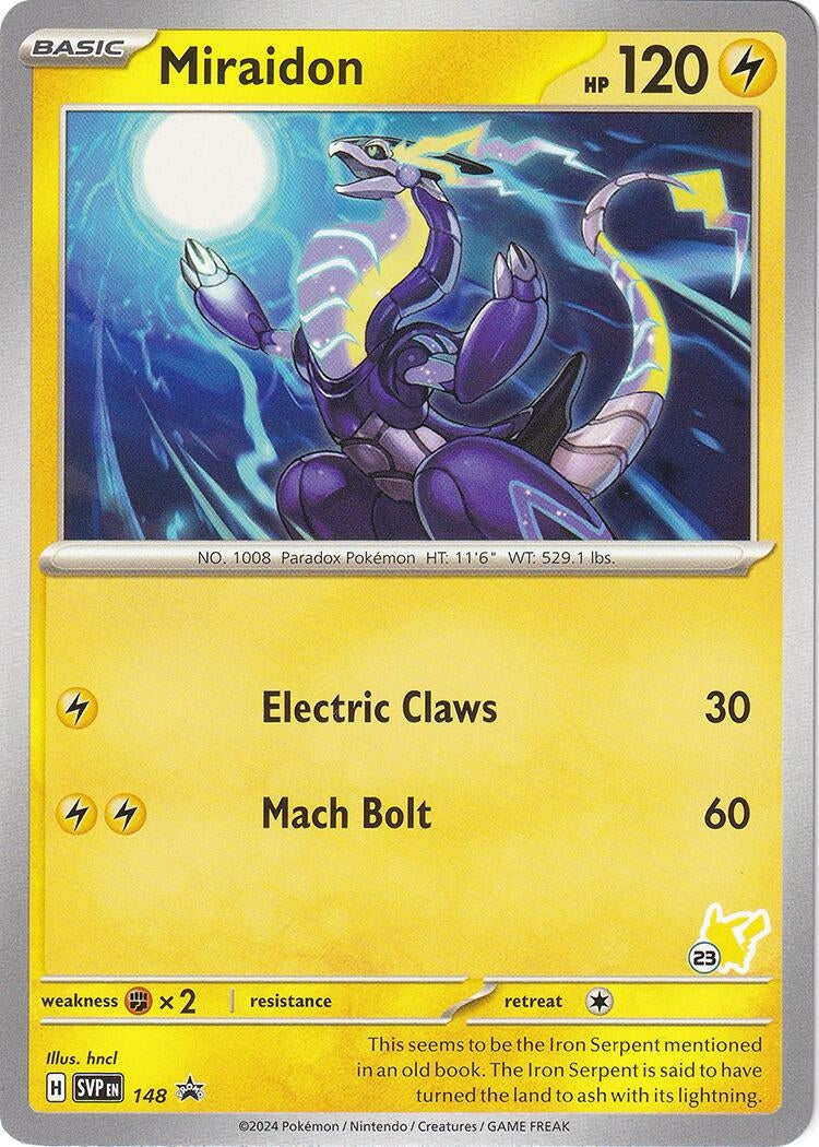 Image for Miraidon - Pikachu 23 (148) (BA24) - Pokemon