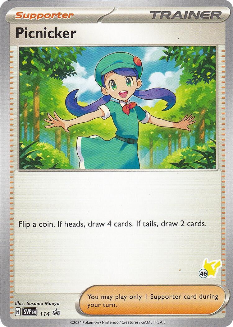 Image for Picnicker - Pikachu 46 (114) (BA24) - Pokemon