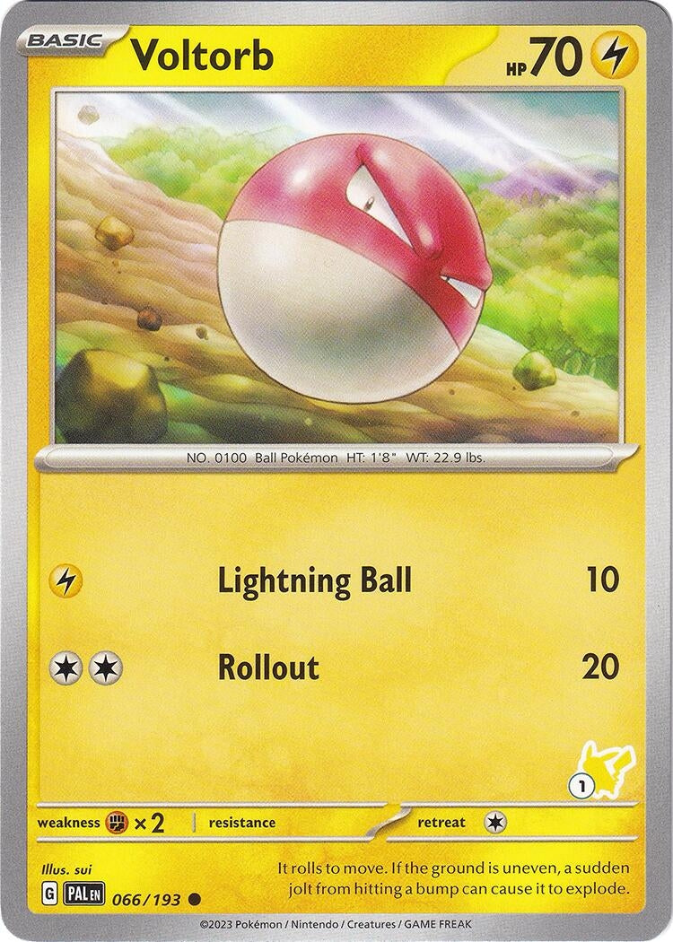 Image for Voltorb - Pikachu 1 (066/193) (BA24) - Pokemon