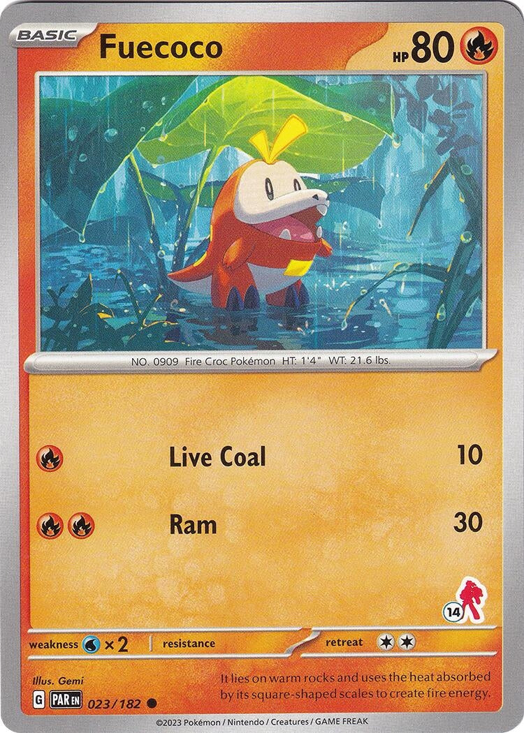 Image for Fuecoco - Armarouge 14 (023/182) (BA24) - Pokemon