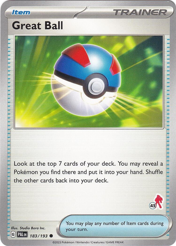 Image for Great Ball - Armarouge 43 (183/193) (BA24) - Pokemon
