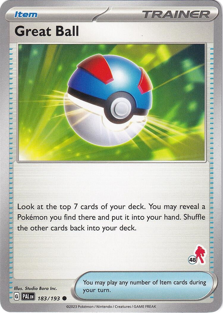 Image for Great Ball - Armarouge 48 (183/193) (BA24) - Pokemon
