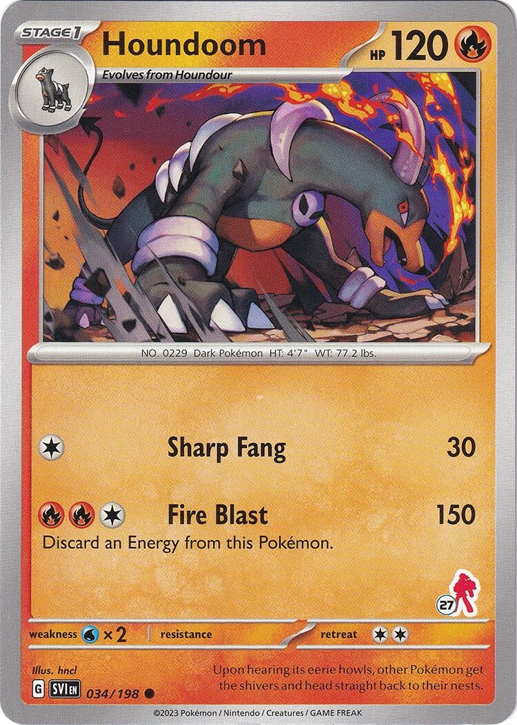 Image for Houndoom - Armarouge 27 (034/198) (BA24) - Pokemon