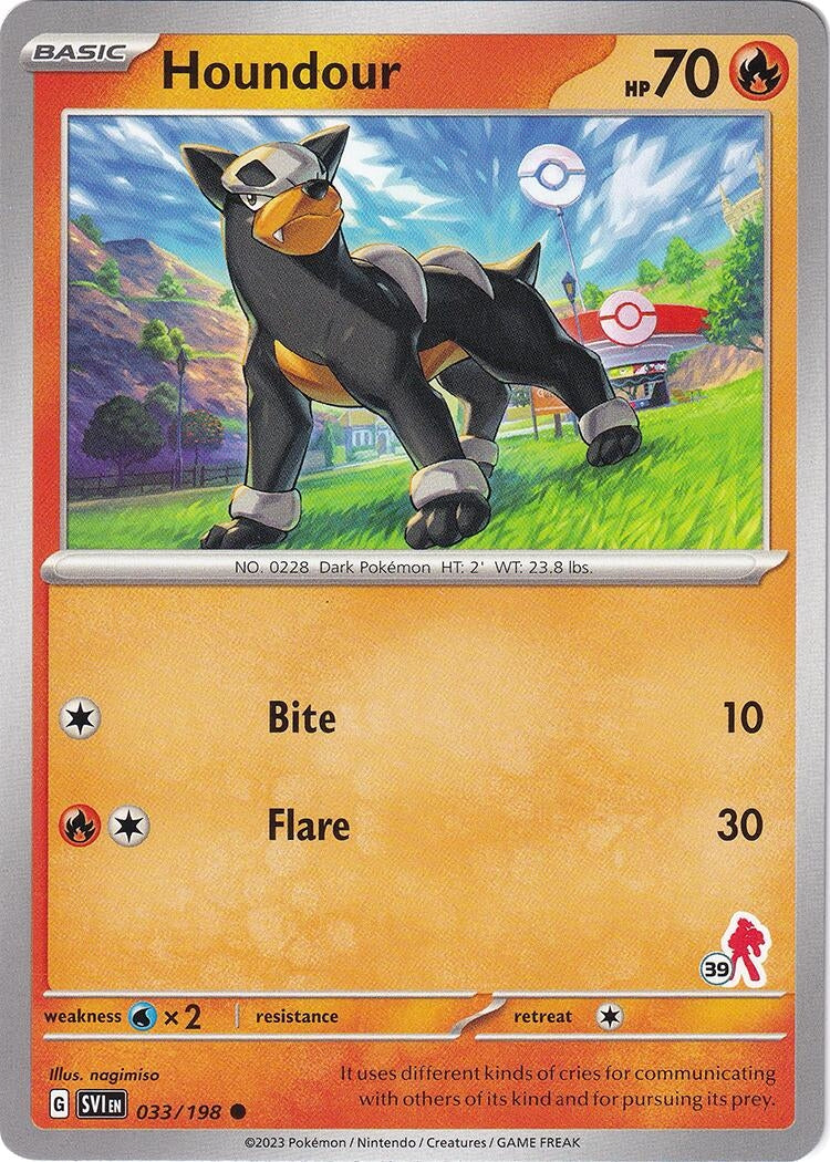 Image for Houndour - Armarouge 39 (033/198) (BA24) - Pokemon