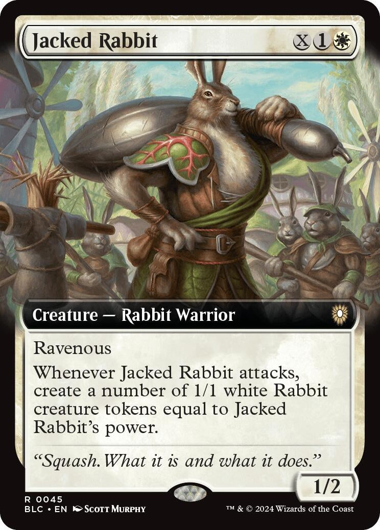 Image for Jacked Rabbit (Extended Art) (45) (BLC) - Magic: The Gathering