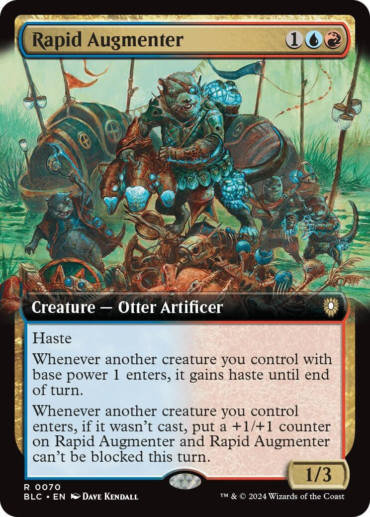 Image for Rapid Augmenter (Extended Art) (70) (BLC) - Magic: The Gathering