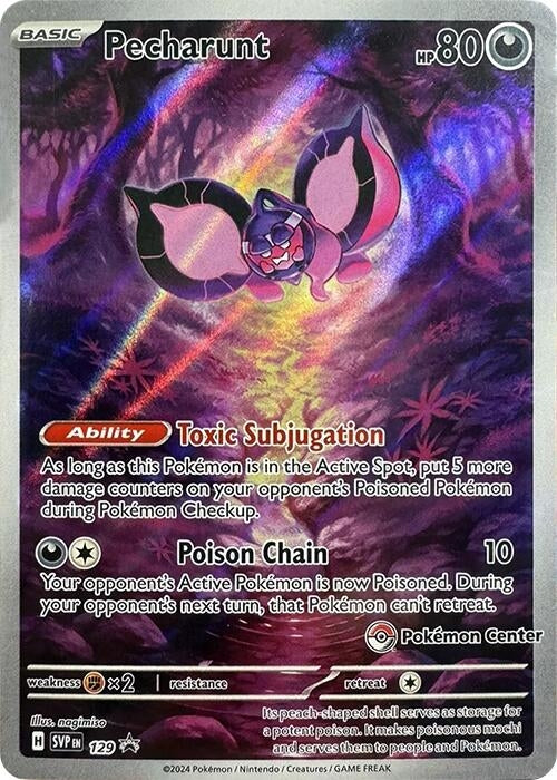 Image for Pecharunt - 129 (Pokemon Center Exclusive) (129) (SVP) - Pokemon