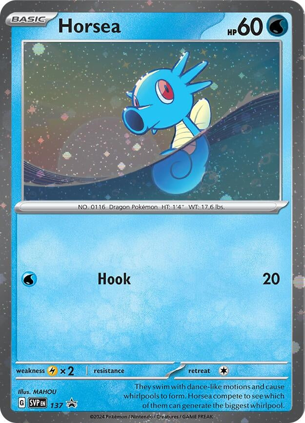 Horsea - 137 (Cosmo Holo) (137) (SVP)
