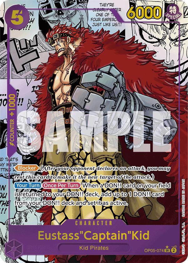 Eustass"Captain"Kid (OP05-074) (Manga)