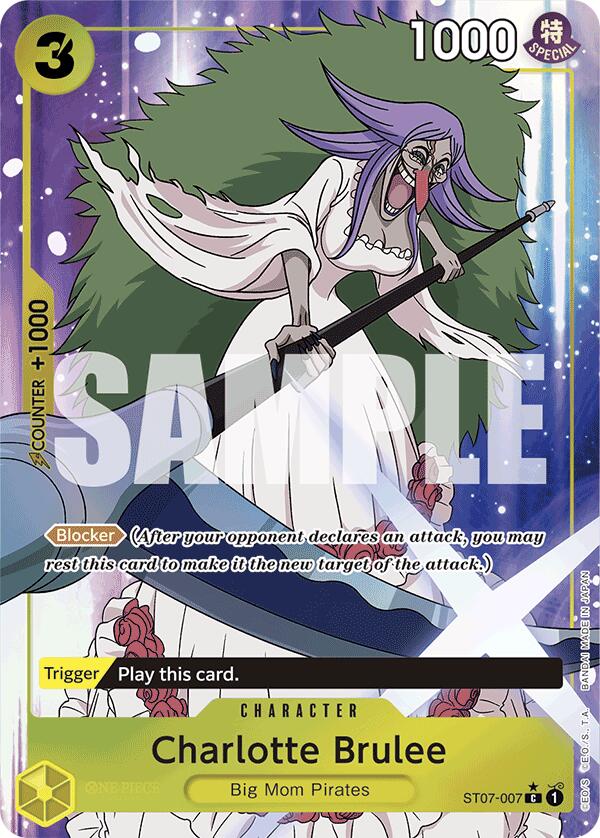 Image for Charlotte Brulee (Full Art) (ST07-007) (PRB-01) - One Piece Card Game