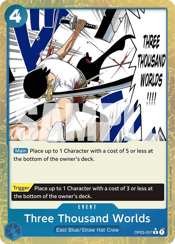 Three Thousand Worlds (Textured Foil)