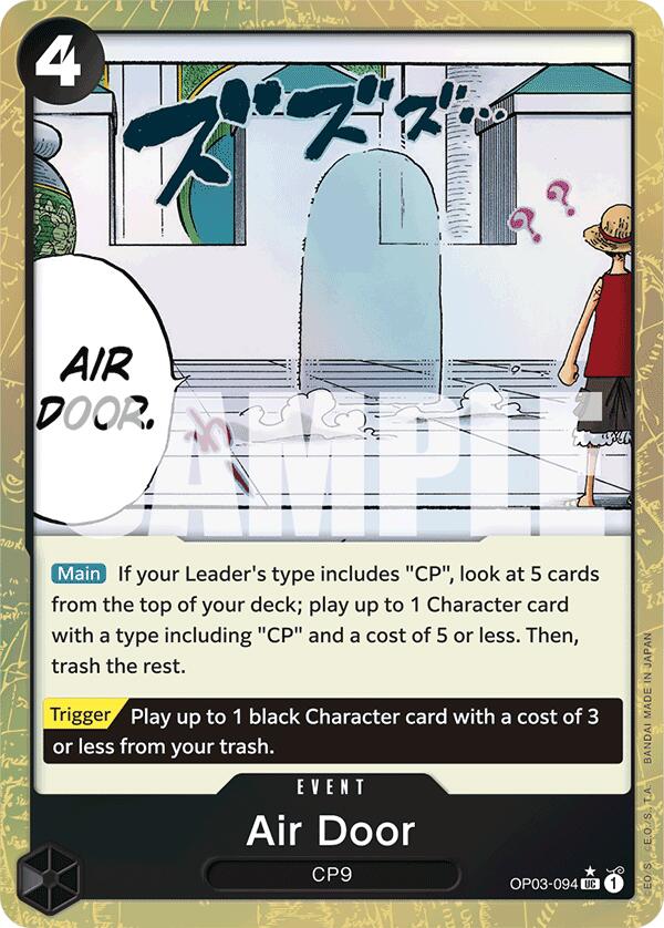 Image for Air Door (Textured Foil) (OP03-094) (PRB-01) - One Piece Card Game