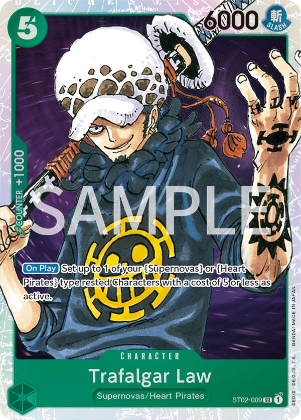 Trafalgar Law (ST02-009) (OP-RP)