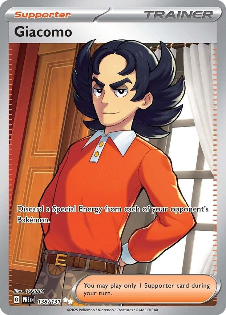 Image for Giacomo (138/131) (PRE) - Pokemon