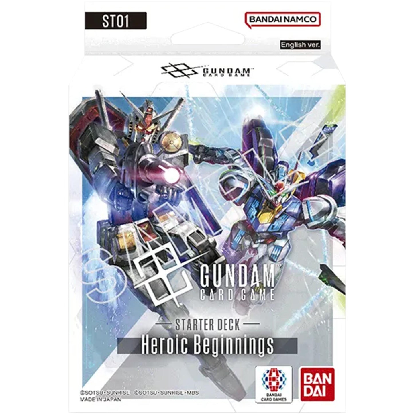 Image for Starter Deck 01: Heroic Beginnings - Gundam Card Game