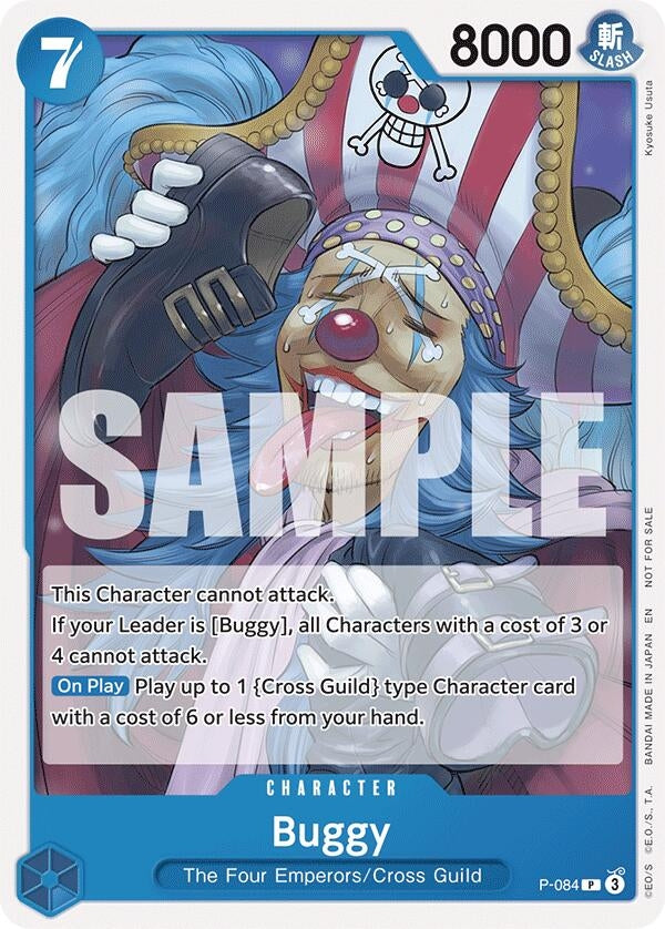 Image for Buggy (OP10 Release Event) (P-084) (OP-PR) - One Piece Card Game