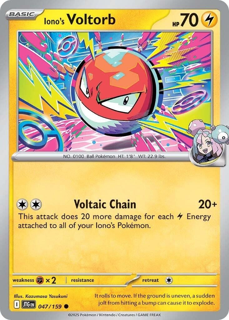 Iono's Voltorb (047/159)