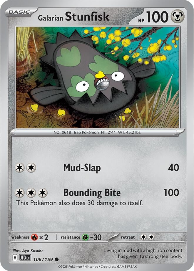Galarian Stunfisk (106/159)