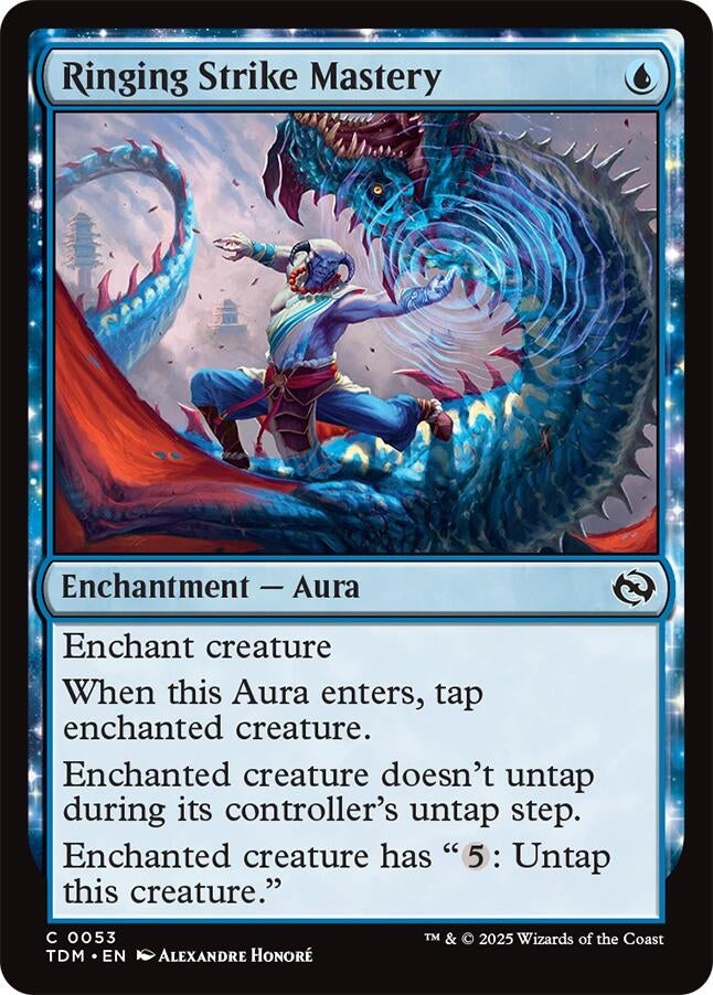 Image for Ringing Strike Mastery (53) (TDM) - Magic: The Gathering