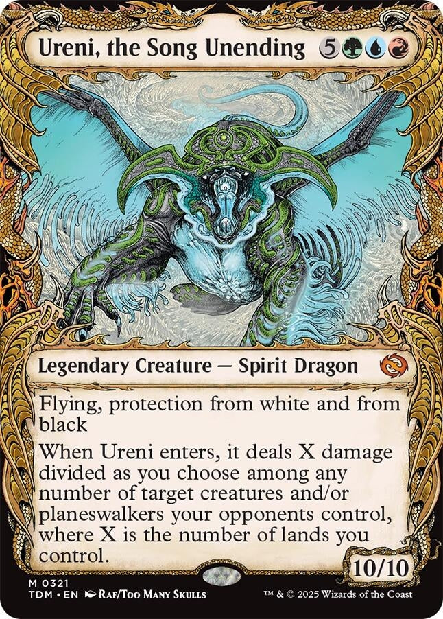 Image for Ureni, the Song Unending (Showcase) (321) (TDM) - Magic: The Gathering