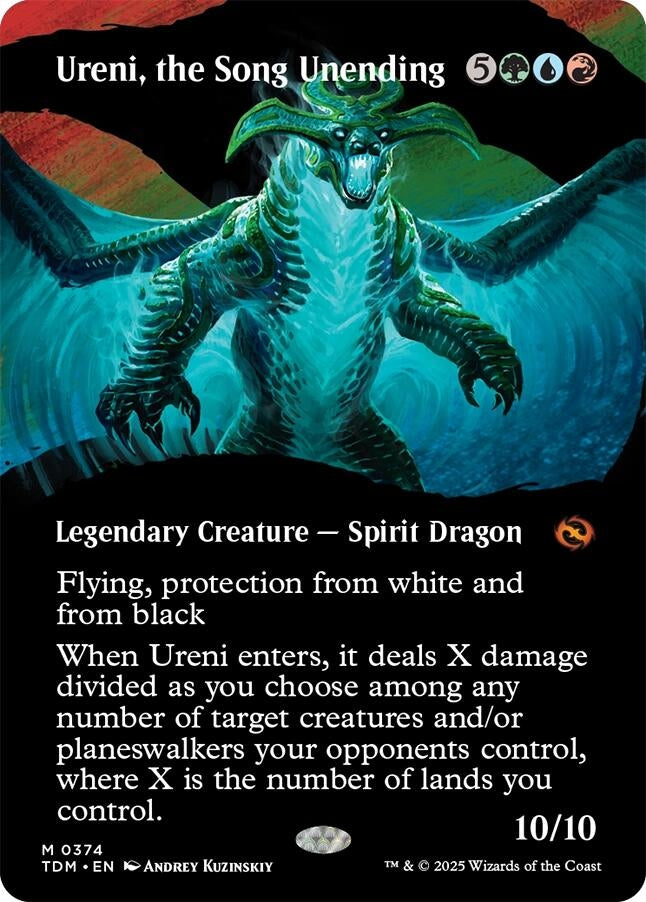 Image for Ureni, the Song Unending (Borderless) (374) (TDM) - Magic: The Gathering
