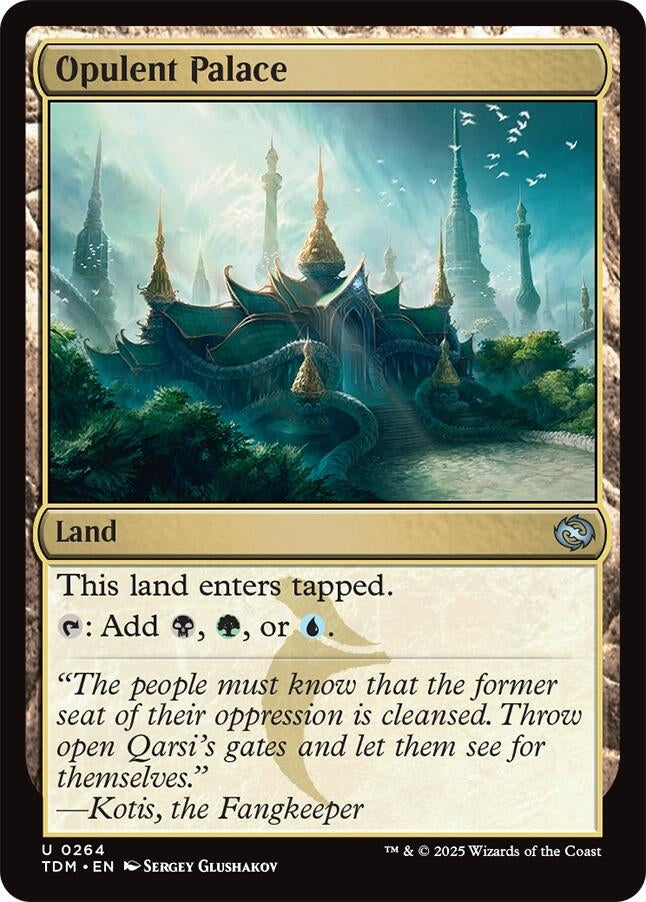 Image for Opulent Palace (264) (TDM) - Magic: The Gathering