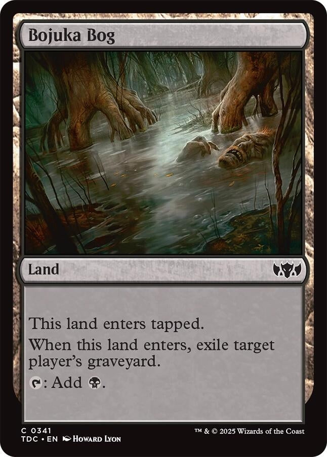 Image for Bojuka Bog (341) (TDC) - Magic: The Gathering