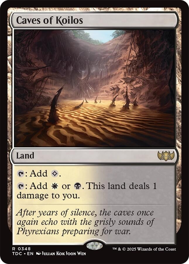 Image for Caves of Koilos (348) (TDC) - Magic: The Gathering