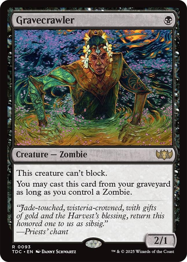 Image for Gravecrawler (93) (TDC) - Magic: The Gathering