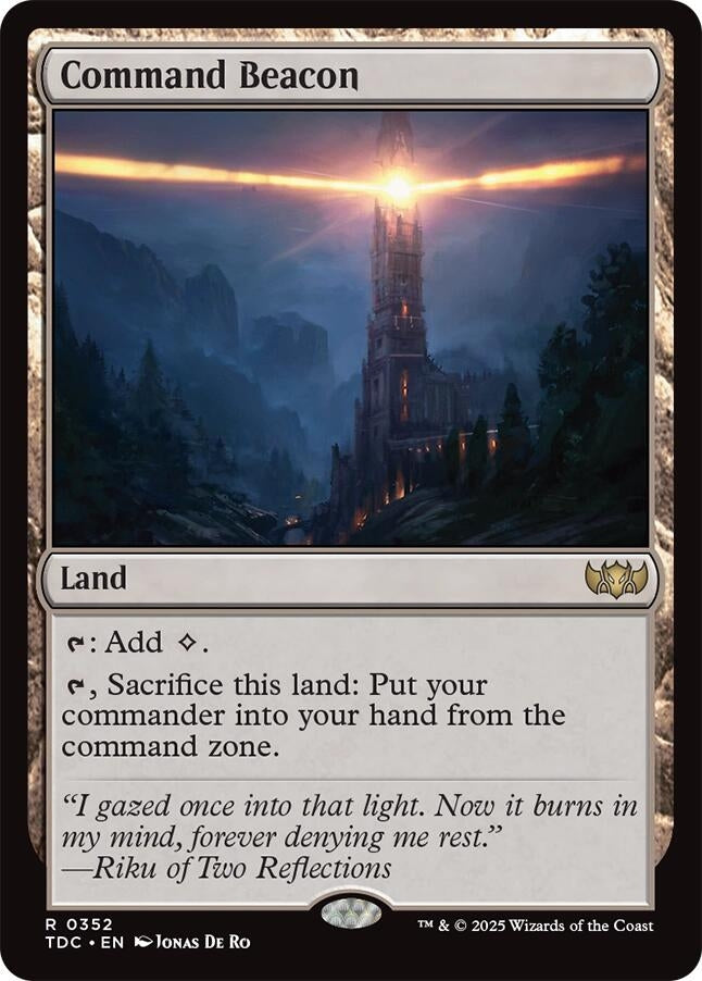 Image for Command Beacon (352) (TDC) - Magic: The Gathering