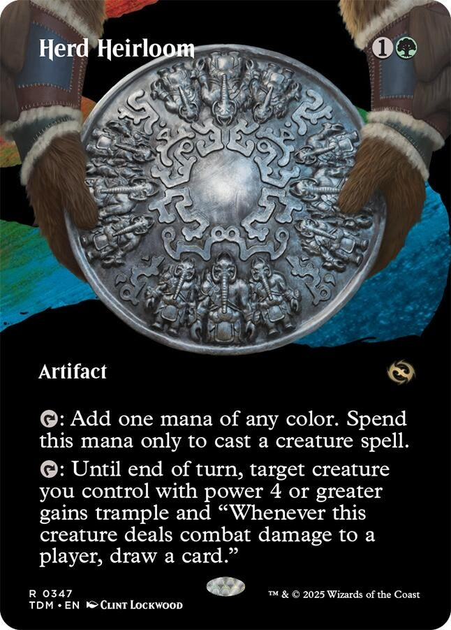 Image for Herd Heirloom (Borderless) (347) (TDM) - Magic: The Gathering