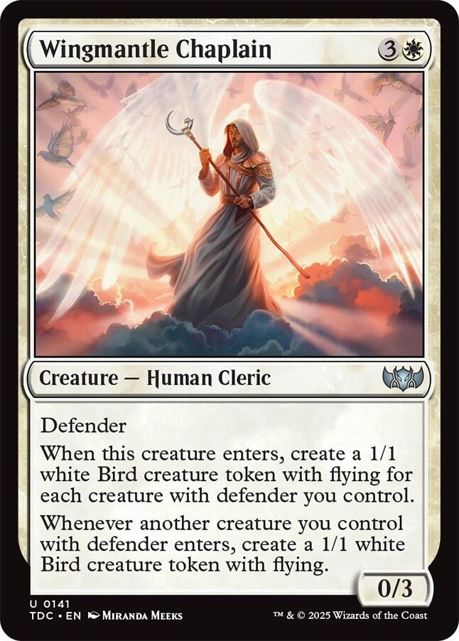 Image for Wingmantle Chaplain (141) - Magic: The Gathering