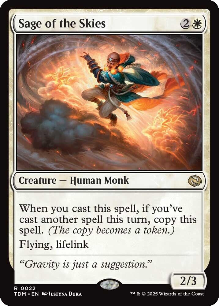 Image for Sage of the Skies (22) (TDM) - Magic: The Gathering