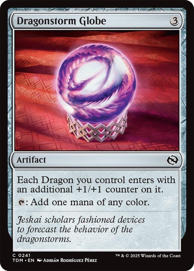 Image for Dragonstorm Globe (241) (TDM) - Magic: The Gathering