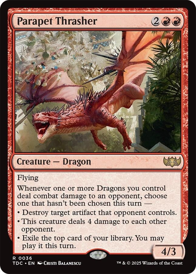 Image for Parapet Thrasher (36) - Magic: The Gathering