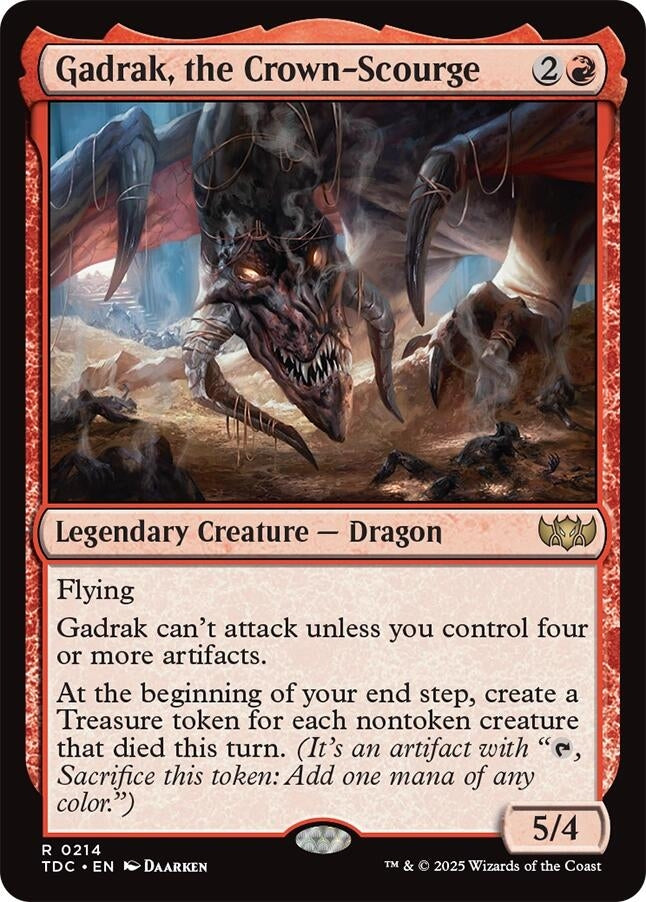 Image for Gadrak, the Crown-Scourge (214) - Magic: The Gathering