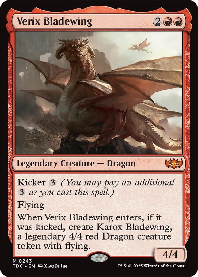 Image for Verix Bladewing (243) - Magic: The Gathering