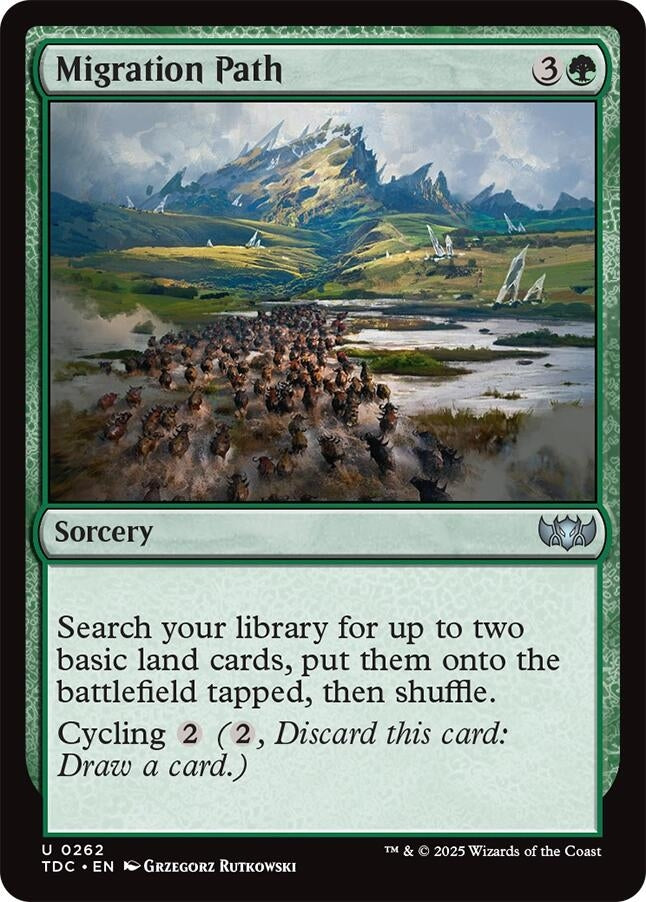 Image for Migration Path (262) - Magic: The Gathering