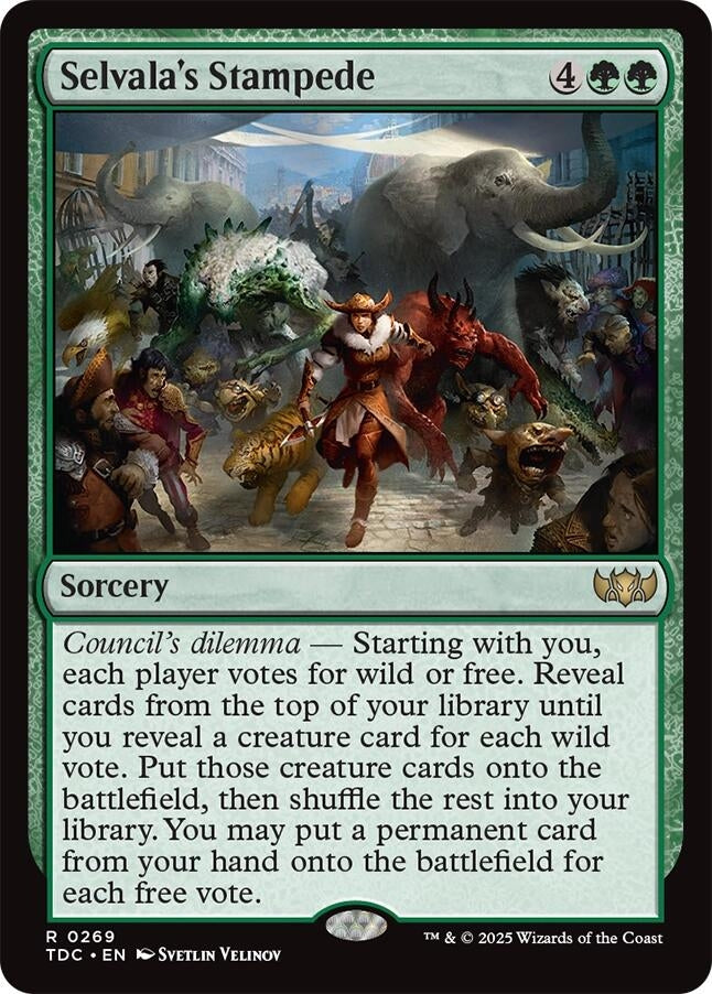 Image for Selvala's Stampede (269) - Magic: The Gathering