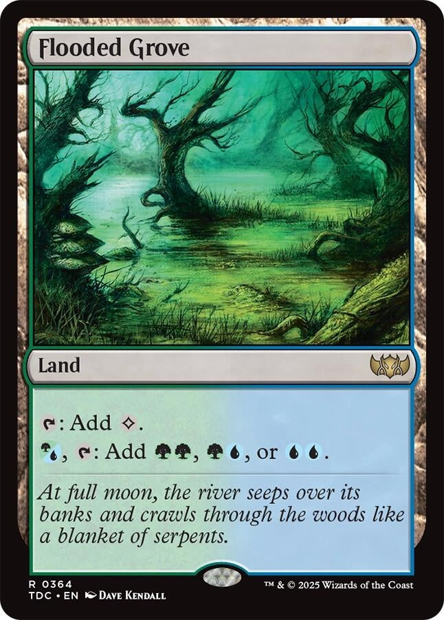 Image for Flooded Grove (364) - Magic: The Gathering