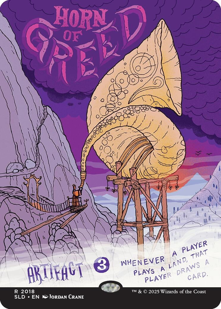 Image for Horn of Greed (2018) (SLD) - Magic: The Gathering