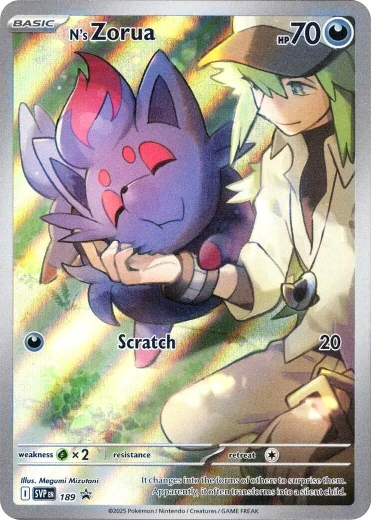 Image for N's Zorua - 189 (189) (SVP) - Pokemon
