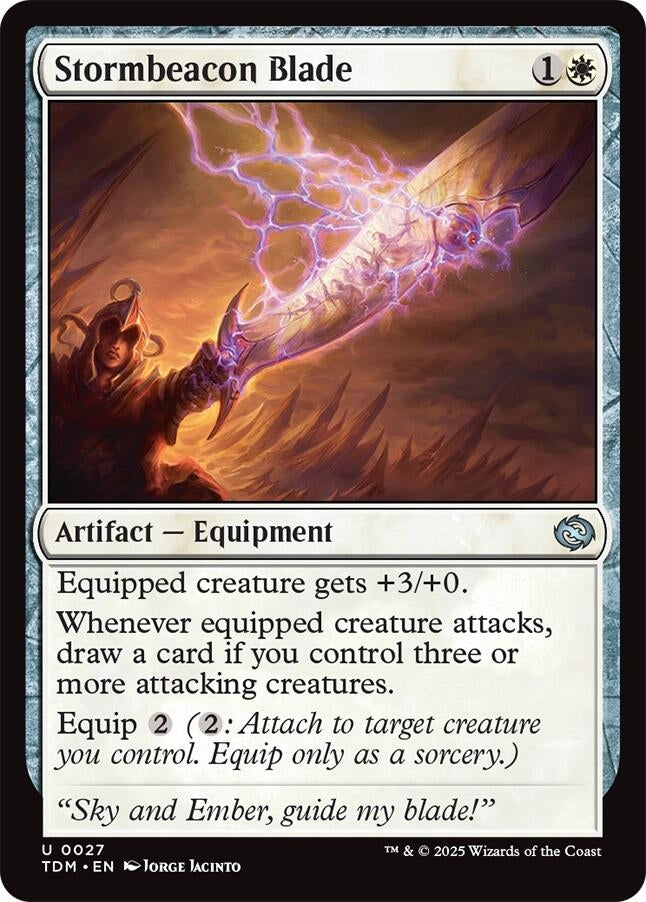 Image for Stormbeacon Blade (27) (TDM) - Magic: The Gathering