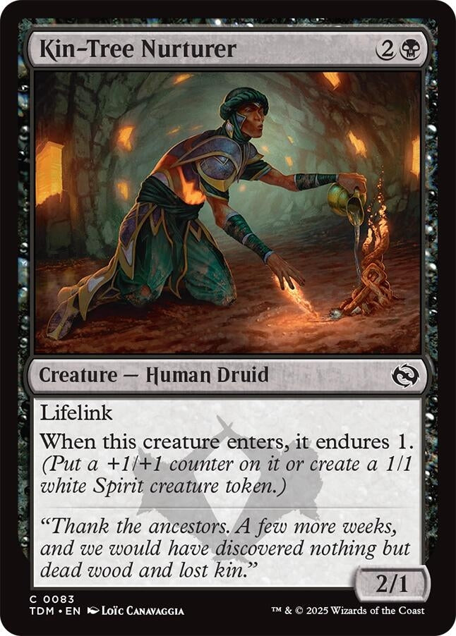 Image for Kin-Tree Nurturer (83) (TDM) - Magic: The Gathering